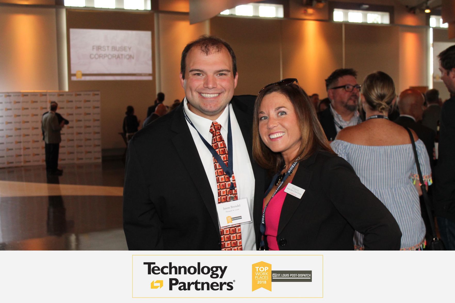 TapSnap photo booth at Top Workplaces 2018